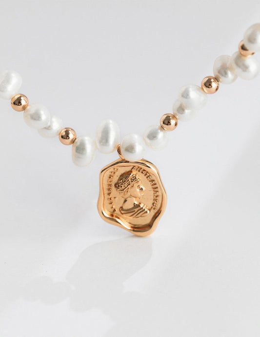 Classic Exquisite Jewelry: Natural Pearl Necklace - DuoerJewels